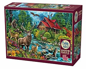 Unicorn and friends puzzle 2000