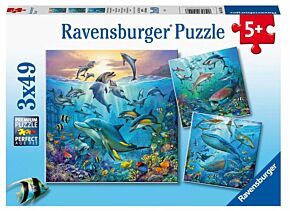 DIeren in de Oceaan (legpuzzels Ravensburger)