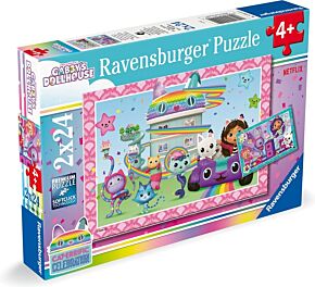 Gabby's Dollhouse puzzels: Klaar voor een feestje