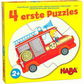 Mijn eerste puzzels met hulpvoertuigen (merk haba)