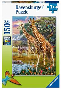 Kleurrijke Savanne (Ravensburger puzzel 150 stukken)