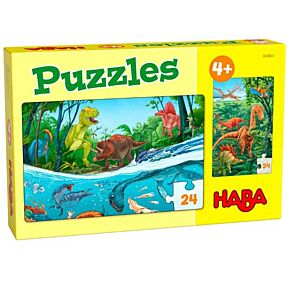 Puzzles Dinos (2x 24)