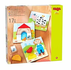 Arranging Game On the Farm HABA 306488