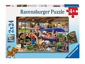 Ravensburger puzzel 24 stukken voertuigen